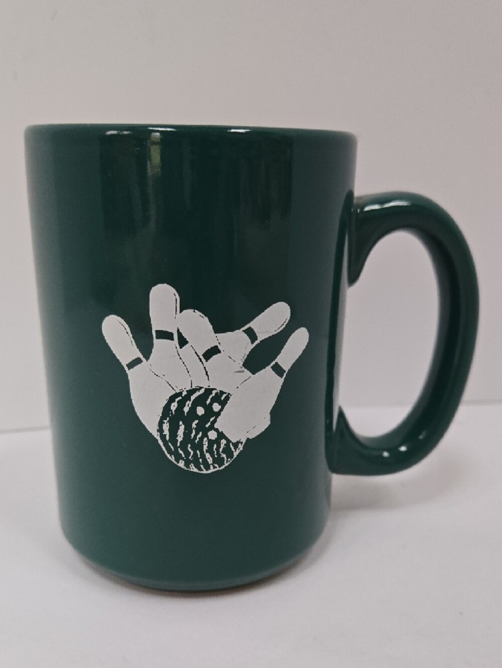 42nd Annual NH State Bowling Association Green Ceramic Coffee Mug